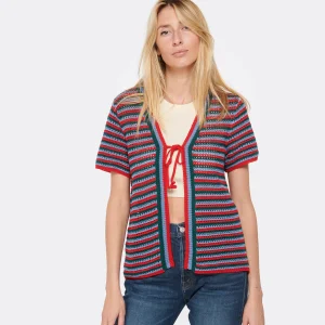 A.P.C. Cardigan Maggie Coton Multicolore 11