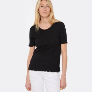 A.P.C. Top Elena Coton Noir 11