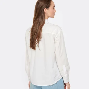 A.P.C. Chemise Boyfriend Logo Blanc 12