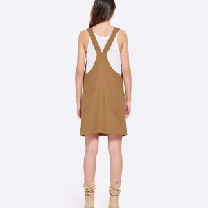 A.P.C. Salopette Robe Poala Caramel 9