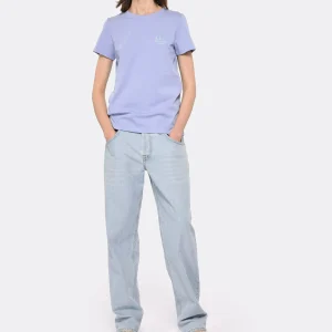 A.P.C. Tee-shirt New Denise Coton Lila 10