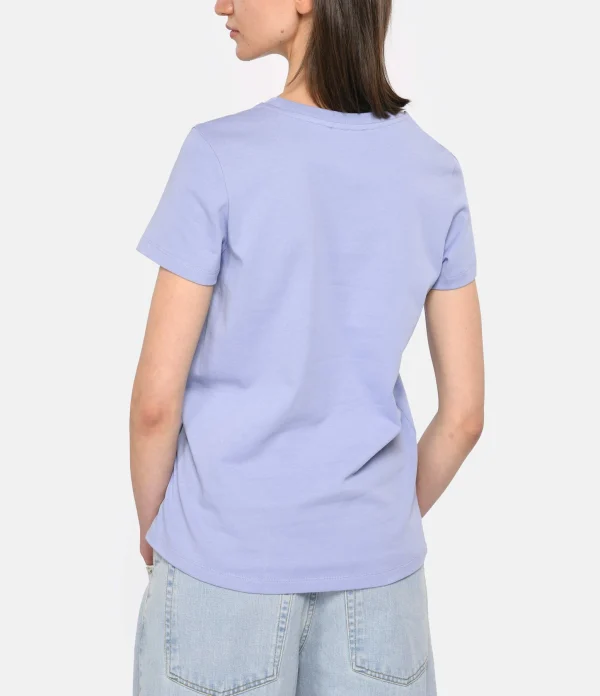 A.P.C. Tee-shirt New Denise Coton Lila 5