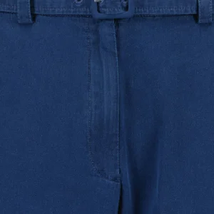 A.P.C. Pantalon Fin Cléo Coton Bleu Indigo Délavé 9