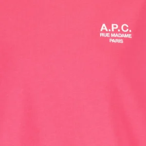 A.P.C. Sweatshirt Skye Coton Rose Vif 9