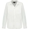 A.P.C. Chemise Boyfriend Logo Blanc 32