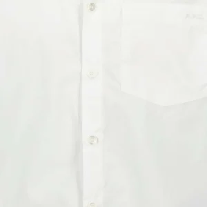 A.P.C. Chemise Boyfriend Logo Blanc 8