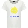 A.P.C. Tee-Shirt Vacances F Coton Blanc 19