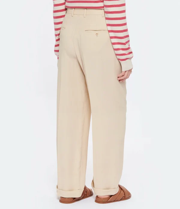 A.P.C. Pantalon Melissa Laine Écru 6