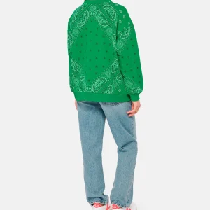 ARIZONA LOVE Sweatshirt Coton Bandana Vert 13