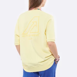 AUTRY Sweatshirt Matchpoint Arrow Jaune 11