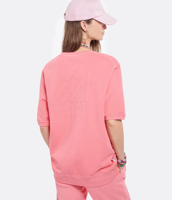 AUTRY Sweatshirt Matchpoint Arrow Rose 4