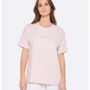 AUTRY Tee-shirt Tennis Academy Coton Rose 11