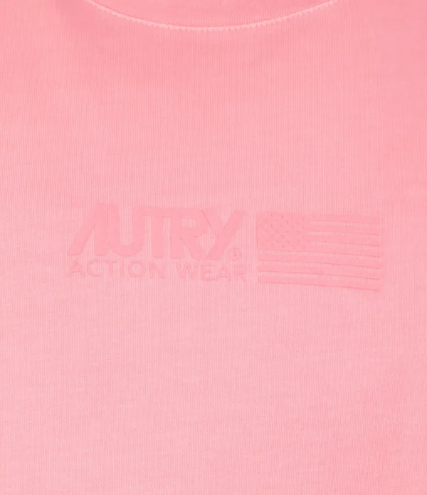 AUTRY Tee-shirt Matchpoint Flag Rose 3