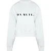 DEAR JULIETTE Sweatshirt On Mute Coton Bio Oeko Tex 17