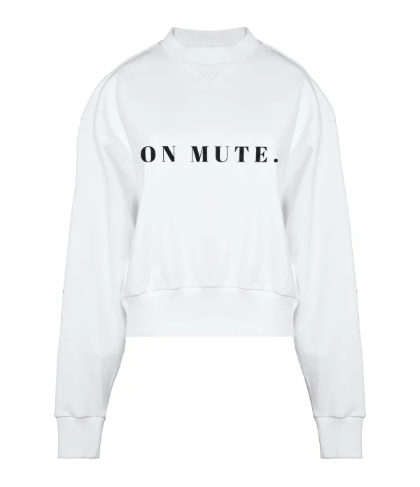 DEAR JULIETTE Sweatshirt On Mute Coton Bio Oeko Tex 1