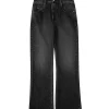 MARANT ÉTOILE Jean Belvira Coton Noir Délavé 17