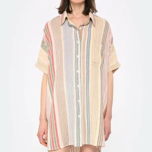 CHARLIE JOE Chemise Cassia Coton Rayures 10