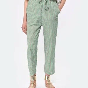 CHARLIE JOE Pantalon Karla Coton Vert 13