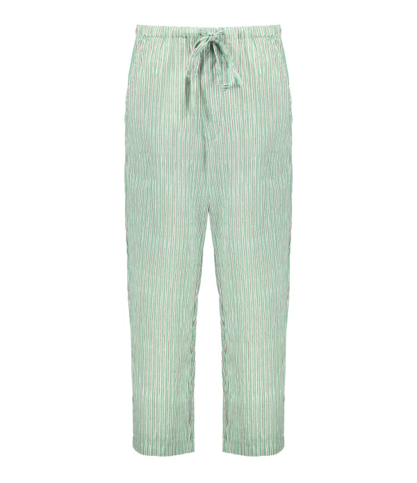 CHARLIE JOE Pantalon Karla Coton Vert 1