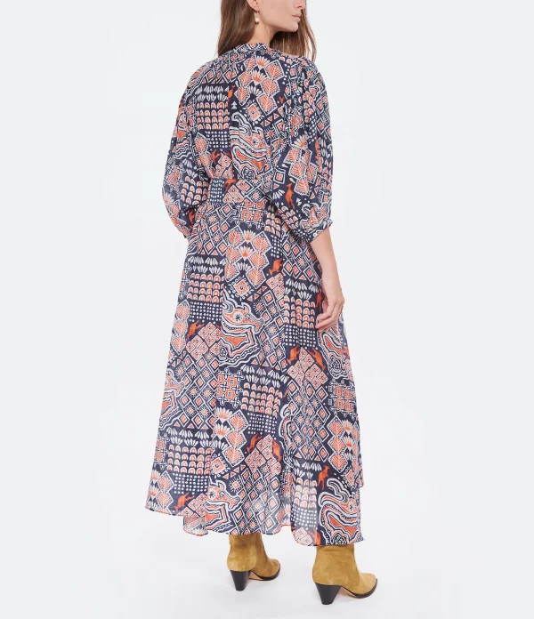 CHUFY Robe Maxi Ziggy Coton Marine 5