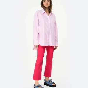 CLOSED Jean Hi-Sun Coton Bio Rose Framboise 12