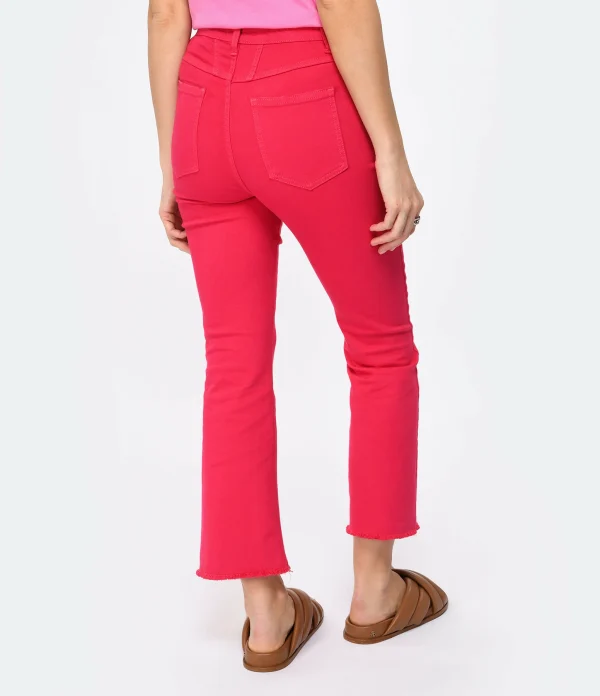 CLOSED Jean Hi-Sun Coton Bio Rose Framboise 6