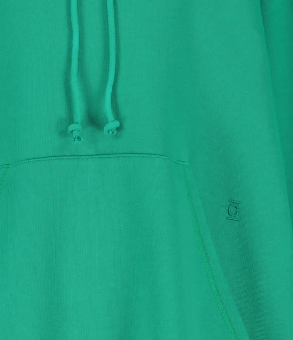 CLOSED Sweatshirt Hoodie Oversized Coton Bio Vert 3