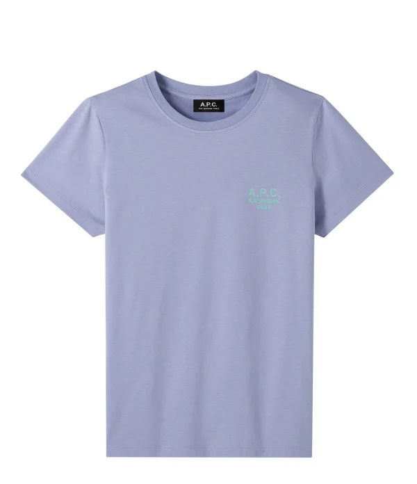 A.P.C. Tee-shirt New Denise Coton Lila 1