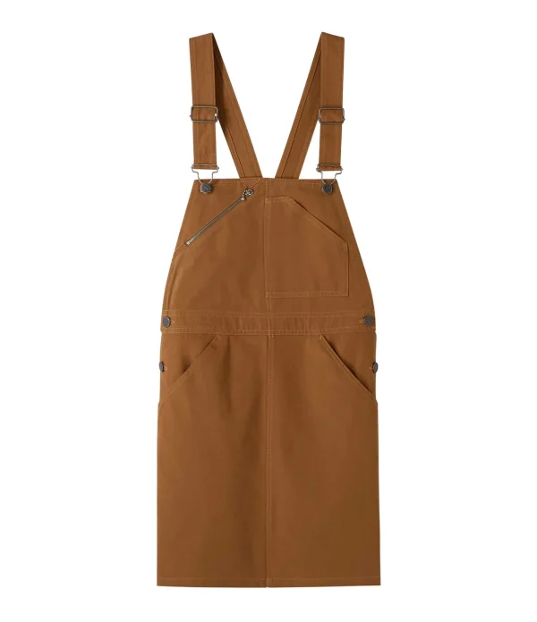 A.P.C. Salopette Robe Poala Caramel 1