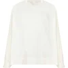 CT PLAGE Sweatshirt Coton Blanc 19