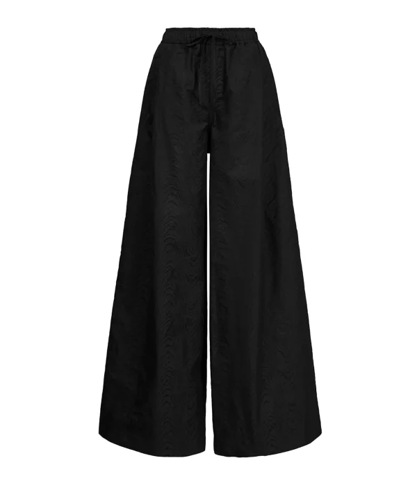 ESSENTIEL ANTWERP Pantalon Évasé Dazed Noir 1