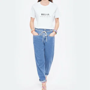 DEAR JULIETTE Tee-shirt Relax Coton Biologique Blanc 13