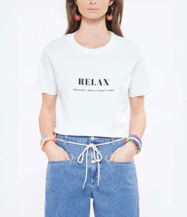 DEAR JULIETTE Tee-shirt Relax Coton Biologique Blanc 4