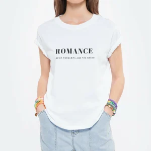 DEAR JULIETTE Tee-shirt Romance Coton Biologique Blanc 11