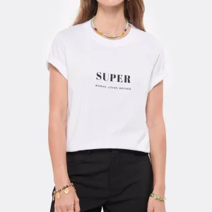 DEAR JULIETTE Tee-shirt Super Coton Biologique Blanc 11