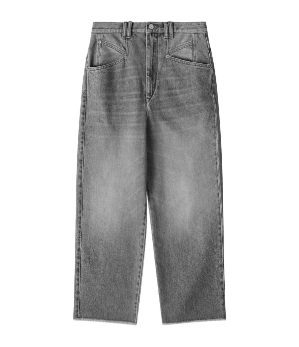 Isabel Marant Jean Dilali Coton Gris 1