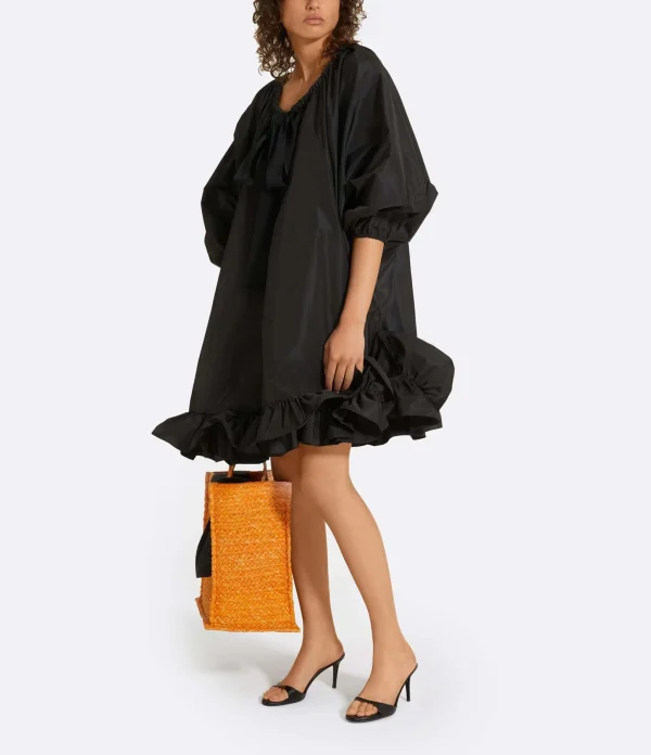 PATOU Robe Froufrou Noir 4