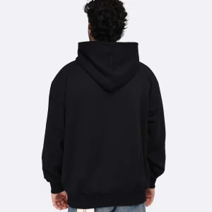 Drole De Monsieur Sweatshirt Hoodie Homme Classique NFPM Coton Noir 15