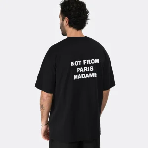 Drole De Monsieur Tee-shirt Homme Slogan Coton Noir 14