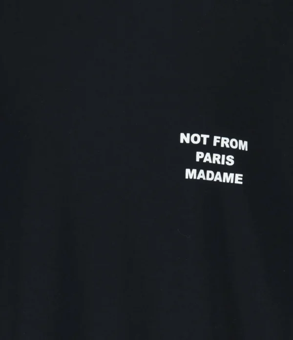 Drole De Monsieur Tee-shirt Homme Slogan Coton Noir 3