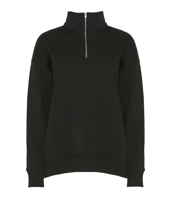 MAISON STANDARDS Sweatshirt Chiara Coton Noir 1