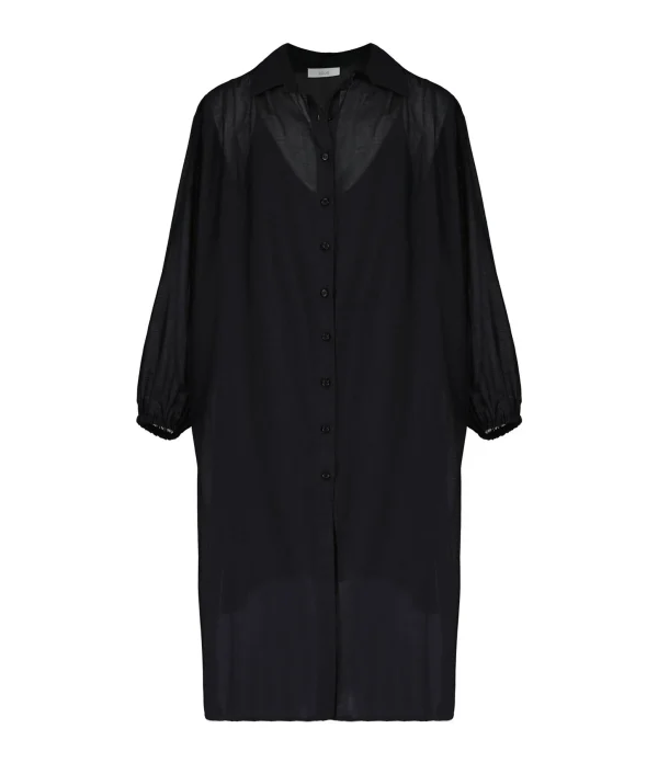 ELOAB Robe Noya Coton Noir 1