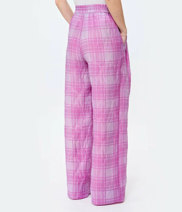 ESSENTIEL ANTWERP Pantalon Évasé Donuts Lila 5