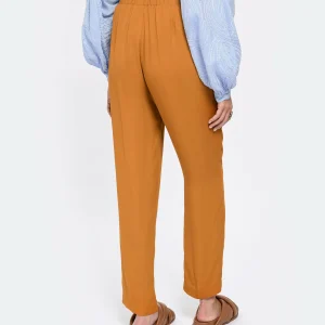 FORTE_FORTE Pantalon Georgette Ambre 15