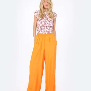 FORTE_FORTE Pantalon Fluide Tangerine 11