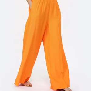 FORTE_FORTE Pantalon Fluide Tangerine 13