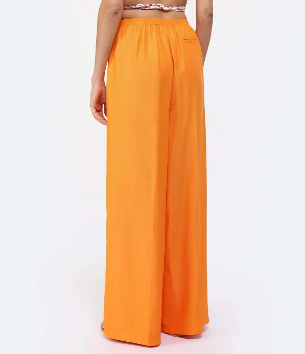 FORTE_FORTE Pantalon Fluide Tangerine 6