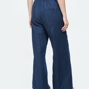 FORTE_FORTE Pantalon Coton Denim Indigo 12