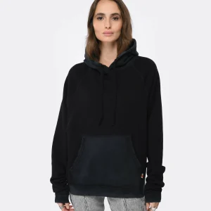 FREECITY Sweatshirt Hoodie Big Terrys Coton Superblack 11