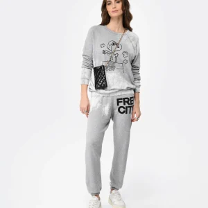 FREECITY Pull Basicgoodness Coton Gris 16